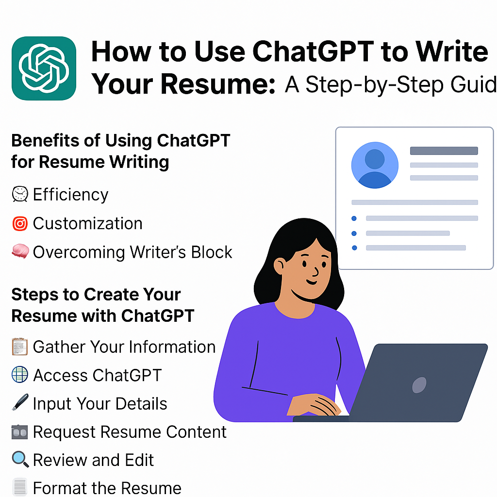 🧠💼 How to Create a Resume of Your Own Using ChatGPT – Step-by-Step Guide